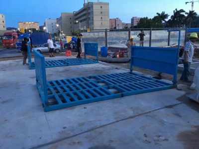 新聞四川資陽泥頭車沖洗設(shè)備建筑工地沖洗臺(tái)